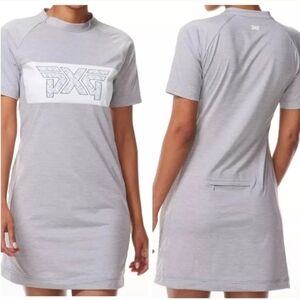 PXG Light Gray Logo T-Shirt Dress